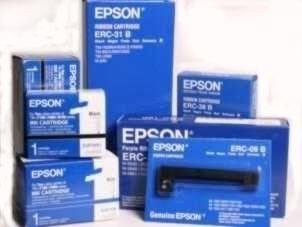 [C43S015366] Epson ERC 27 Farbband schwarz - Original - Farbband