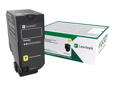 [74C20Y0] Lexmark Gelb - original - Tonerpatrone LCCP