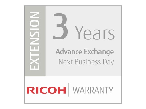 [U3-EXTW-DKT] Fsas Technologies Ricoh Scanner Service Program 3 Year Extended Warranty for Ricoh Desktop Scanners - Erweiterte Servicevereinbarung (Verlängerung)