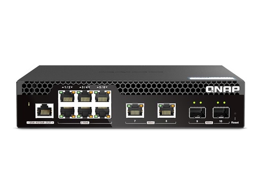 [QSW-M2106R-2S2T] QNAP Web Managed Series - Switch - halbe Breite, Layer 2
