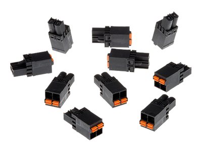 [5505-301] Axis Connector A 2-pin 5.08 Straight - Kamerastecker (Packung mit 10)