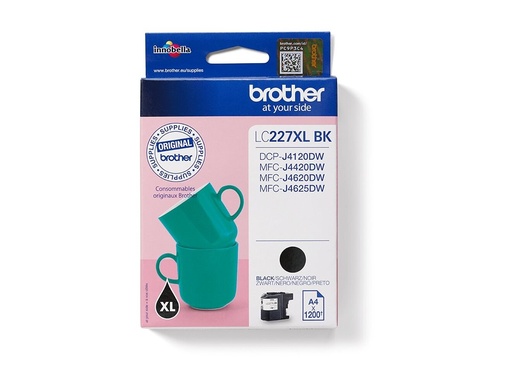 [LC227XLBK] Brother LC227XLBK - Schwarz - original - Tintenpatrone