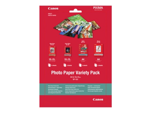 [0775B079] Canon Variety Pack VP-101 - 20 Blatt Fotopapier-Kit