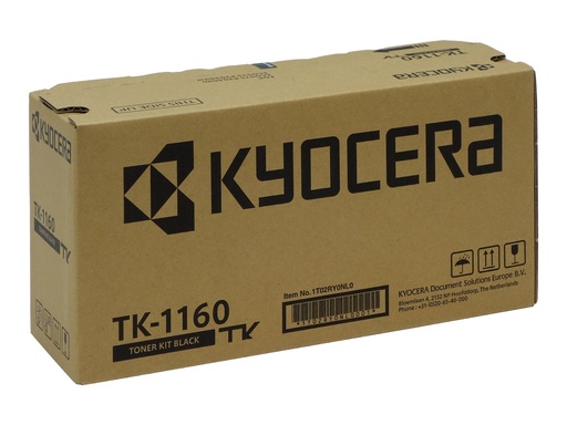 [1T02RY0NL0] Kyocera TK 1160 - Schwarz - original - Tonerpatrone