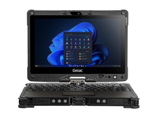 [VSC15PJSBDXA] GETAC V110 G7 - Robust - Konvertierbar - Intel Core i5 1235U - Win 11 Pro - Intel Iris Xe Grafik - 8 GB RAM - 256 GB SSD NVMe - 29.5 cm (11.6")