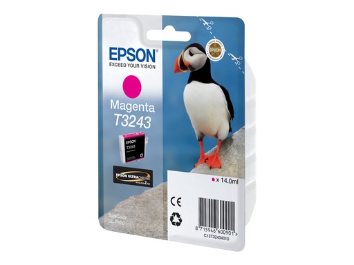 [C13T32434010] Epson T3243 - 14 ml - Magenta - original - Tintenpatrone