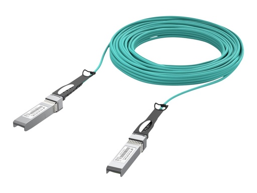 [UACC-AOC-SFP10-20M] Ubiquiti 10GBase-AOC direct attach cable - SFP+ zu SFP+ - 20 m - 3 mm - Glasfaser - Active Optical Cable (AOC)