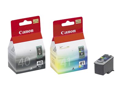 [0615B043] Canon PG-40 / CL-41 Multi Pack - 2er-Pack - Schwarz, Farbe (Cyan, Magenta, Gelb)