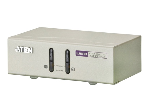 [CS72U-AT] ATEN CS72U - KVM-Switch - 2 x KVM port(s) - 1 lokaler Benutzer