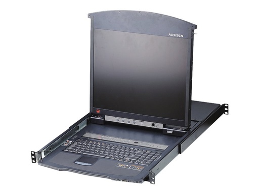 [KL1516AIM-AX-XG] ATEN ALTUSEN KL1516AiM - KVM-Konsole mit KVM-Switch - 16 Anschlüsse - PS/2, USB - 43.2 cm (17")