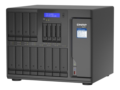 [TVS-H1688X-W1250-32G] QNAP TVS-H1688X - NAS-Server - 16 Schächte