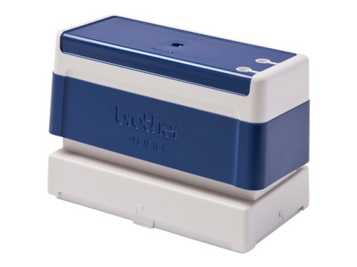 [PR4090E6P] Brother Stempel - Schwarz - 40 x 90 mm - Blau (Packung mit 6)