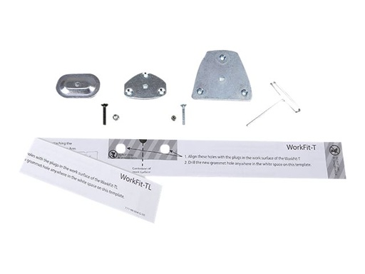 [98-017] Ergotron LX - Montagekomponente (Tischplattenbohrung)