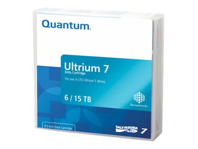 [MR-L7MQN-BC] Quantum LTO Ultrium 7 - 6 TB / 15 TB - Mit Strichcodeetikett