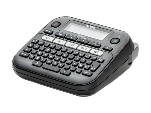 [PTD210ZG1] Brother P-Touch PT-D210 - Beschriftungsgerät - s/w - Thermotransfer - Rolle (1,2 cm)