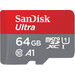 [SDSQUAB-064G-GN6IA] SanDisk Ultra - Flash-Speicherkarte (microSDXC-an-SD-Adapter