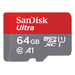 [SDSQUAB-064G-GN6MT] SanDisk Ultra microSDXC Speicherkarten - 2 Pack+ SD Adapter - Extended Capacity SD (MicroSDHC)