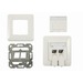 [S216330] Synergy 21 S216330 - 2 x RJ-45 - Weiß - 80 mm - 80 mm