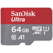 [SDSQUAB-064G-GN6TA] SanDisk Ultra - Scheda di memoria flash (adattatore da microSDXC a SD in dotazione) - 64 GB