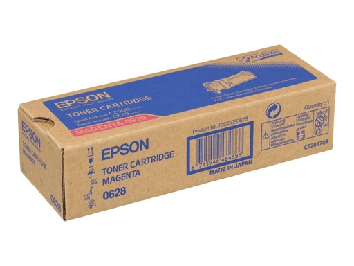 [C13S050628] Epson Magenta - original - Tonerpatrone - für