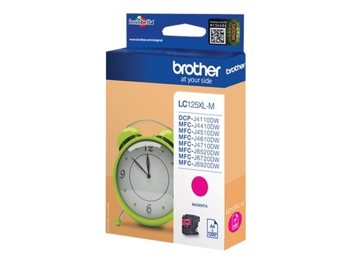 [LC125XLM] Brother LC125XLM - Sehr hohe Ergiebigkeit - Magenta