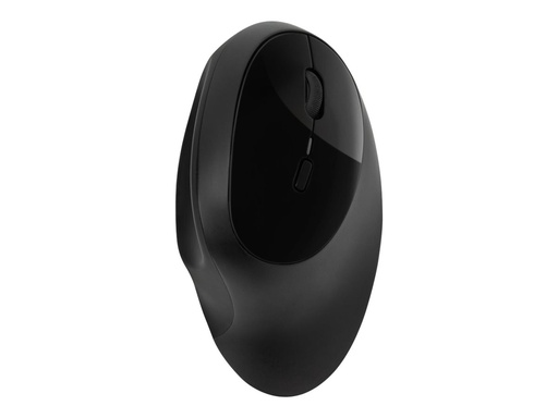 [K75404EU] Kensington Pro Fit Ergo Wireless Mouse - Maus - ergonomisch - 5 Tasten - kabellos - 2.4 GHz, Bluetooth 4.0 LE - kabelloser Empfänger (USB)