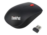 [4X30M56887] Lenovo ThinkPad Essential Wireless Mouse - Maus - optisch - 3 Tasten - kabellos - 2.4 GHz - kabelloser Empfänger (USB)