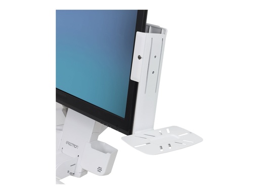 [97-815-062] Ergotron Befestigungskit (Befestigungswinkel, Befestigungsteile, VESA-Halterung, P/L Sperr-Hardware, Neigbare Ablage)