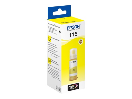 [C13T07D44A] Epson EcoTank 115 - 70 ml - Gelb - original - Nachfülltinte