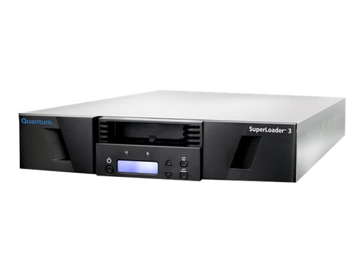 [ET-LLZAE-YE] Quantum SuperLoader 3 with (Model C) drive(s) - Tape Autoloader - 96 TB / 240 TB - Steckplätze: 8 - LTO Ultrium (12 TB / 30 TB)
