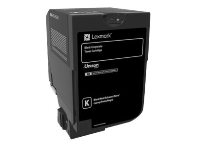 [74C20KE] Lexmark Schwarz - original - Tonerpatrone LCCP, Lexmark Corporate