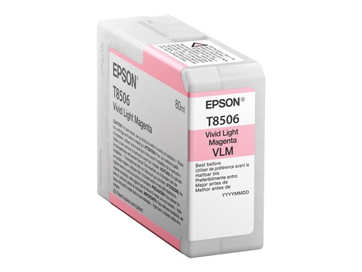 [C13T85060N] Epson T8506 - 80 ml - Vivid Light Magenta - original
