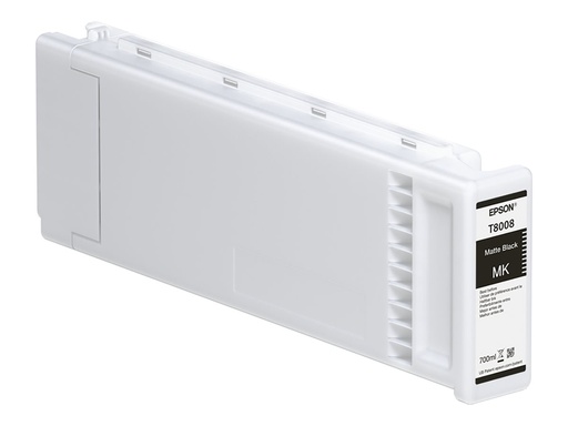 [C13T80080N] Epson T8008 - 700 ml - mattschwarz - original