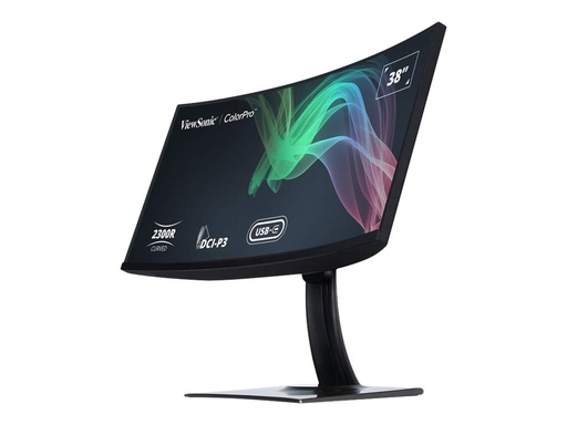 [VP3881A] ViewSonic ColorPro VP3881a - LED-Monitor mit KVM-Switch - gebogen - 1 Anschlüsse - 96.5 cm (38")