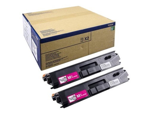 [TN900MTWIN] Brother TN900M - 2er-Pack - Magenta - original