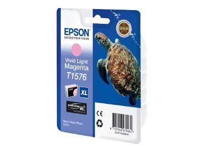 [C13T15764010] Epson T1576 - 25.9 ml - Vivid Light Magenta - original