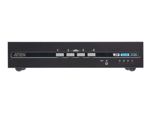 [CS1144DP4-AT-G] ATEN Secure CS1144DP4 - KVM-/Audio-Switch - DisplayPort