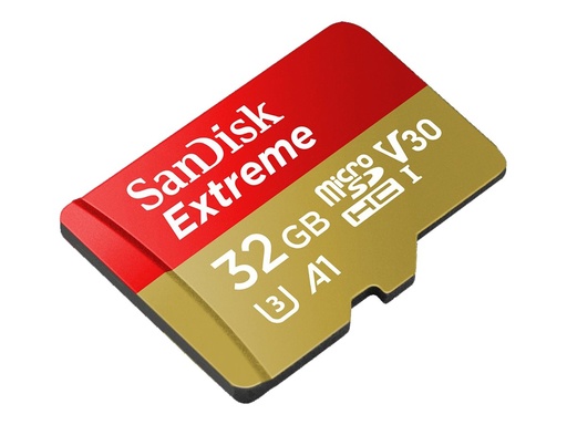 [SDSQXAF-032G-GN6AA] SanDisk Extreme - Flash-Speicherkarte (microSDHC/SD-Adapter