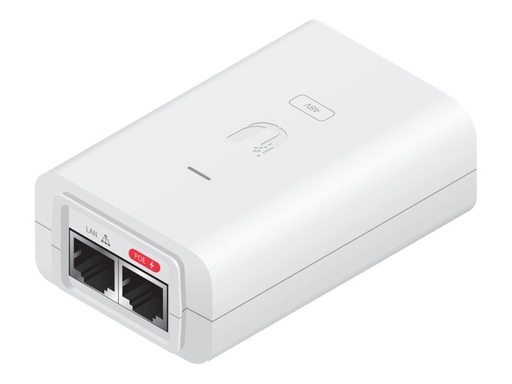 [POE-48-24W-WH] Ubiquiti Networks PoE-48-24W-WH - Power Injector