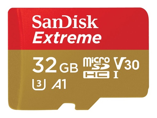[SDSQXAF-032G-GN6AT] SanDisk Extreme - Flash-Speicherkarte (microSDHC/SD-Adapter