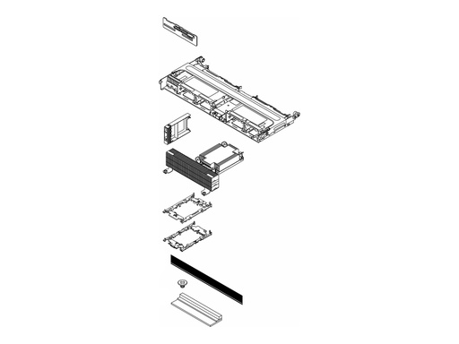 [4XH7A87509] Lenovo Server 4 x 2.5" SAS/SATA Backplane-Kit
