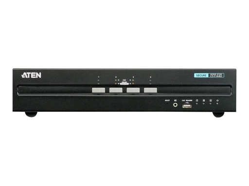 [CS1144H] ATEN KVM-Switch 4-fach Audio/HDMI USB Secure Dual Display - KVM-Umschalter - 4-Port