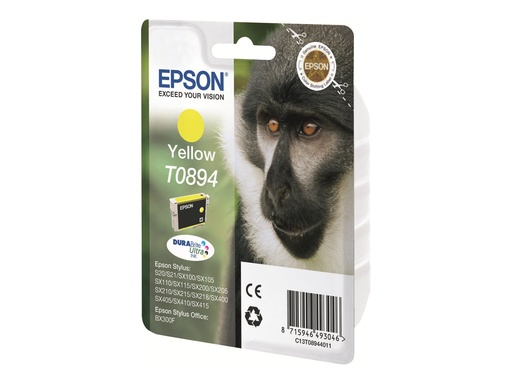 [C13T08944011] Epson T0894 - 3.5 ml - Gelb - original - Blisterverpackung