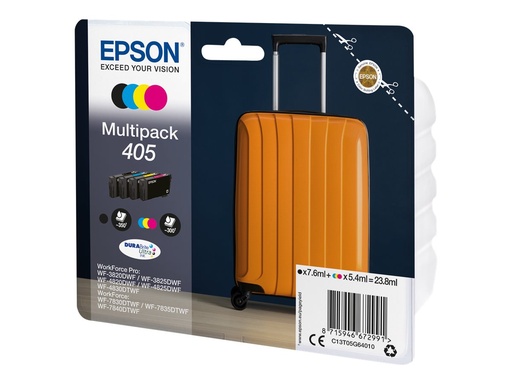 [C13T05G64020] Epson 405 Multipack - 4er-Pack - Schwarz, Gelb, Cyan, Magenta