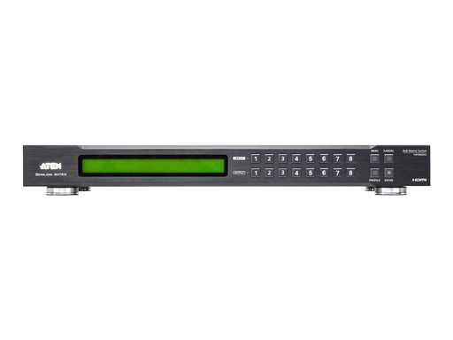 [VM5808HA] ATEN VM5808HA - Video/Audio-Schalter - 8 x 8 HDMI Matrix mit Scaler