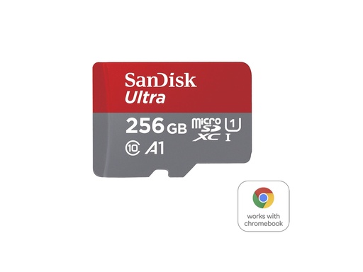 [SDSQUAC-256G-GN6FA] SanDisk Ultra - Flash-Speicherkarte (microSDXC-an-SD-Adapter