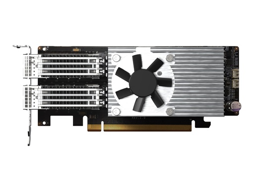 [QXG-100G2SF-E810] QNAP QXG-100G2SF-E810 - Netzwerkadapter - PCIe 4.0 x16 Low-Profile