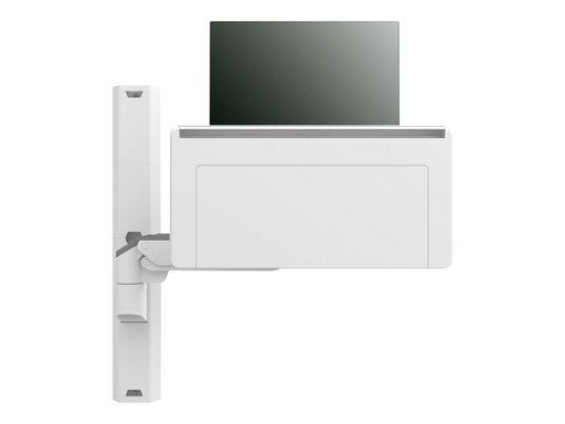 [45-619-251] Ergotron CareFit Combo System with Worksurface - Befestigungskit (Gelenkarm, Ausfahrbare Tastaturablage mit integrierter Arbeitsoberfläche, Wandhalterung, Laufschienenadapter, Wandschiene 34", Wandschienenabdeckungen, Laufschienenhalterung)