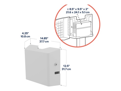 [98-543-251] Ergotron PC-Montagekit - geeignet für Wandmontage