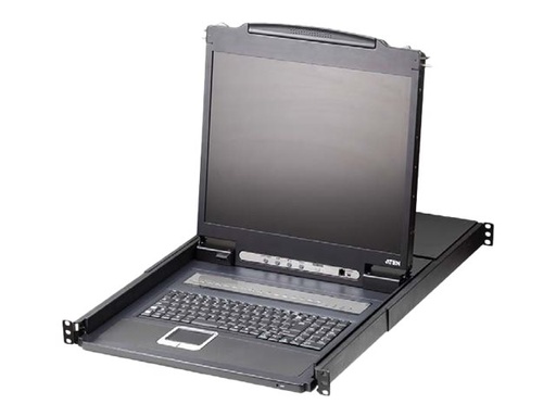 [CL1308N-ATA-FG] ATEN LCD KVM Switches CL1308N - KVM-Konsole mit KVM-Switch - 8 Anschlüsse - PS/2, USB - 48.3 cm (19")